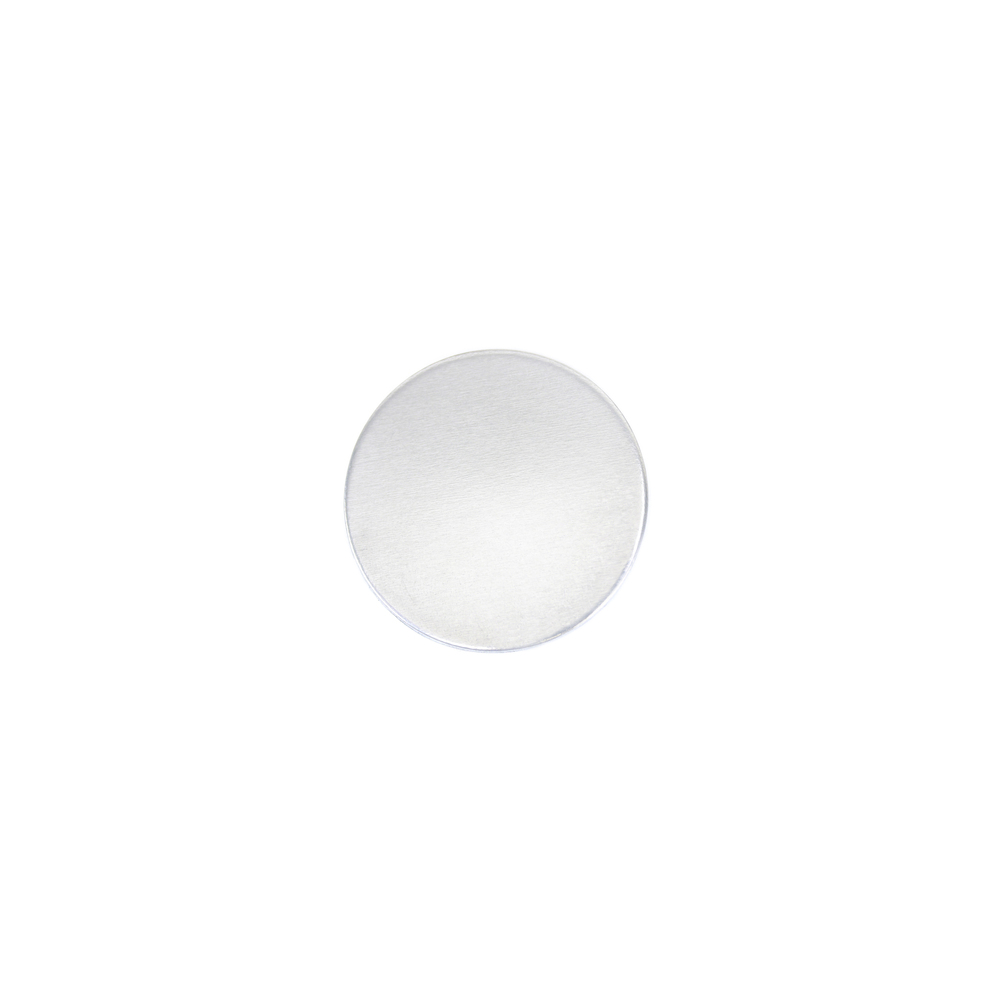 Metal Stamping Blanks Aluminum Round, Disc, Circle, 9.5mm (.37"), 14g, Pack of 5